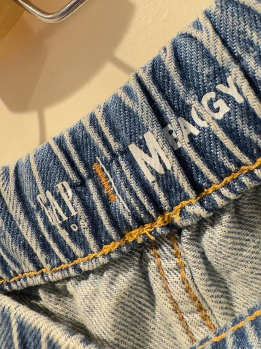 Gap Kids Easy Baggy Paint Splatter Jeans Size M 8